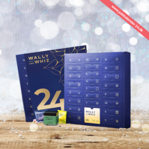 Blå Slik Julekalender fra Wally and Whiz