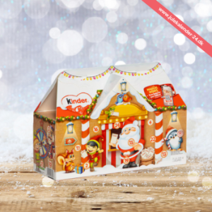 Kinder 3D Julekalender Hus